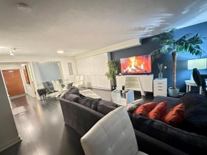 LakeView 2Bdrms 2Baths with 3 real beds and parking